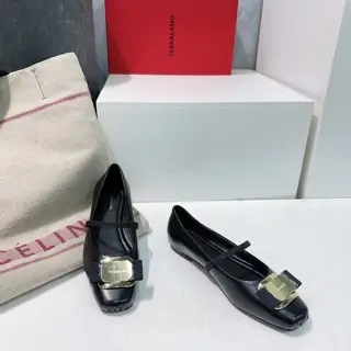 Salvatore Ferragamo Ferragamo classic square toe ballet flats