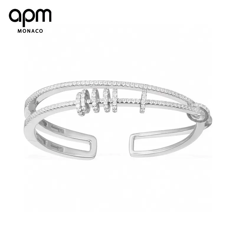 Apm monaco double layer multi-circle ⭕ luck bracelet