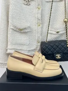 Chanel classic double C loafers