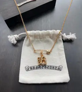 Chrome Hearts diamond necklace