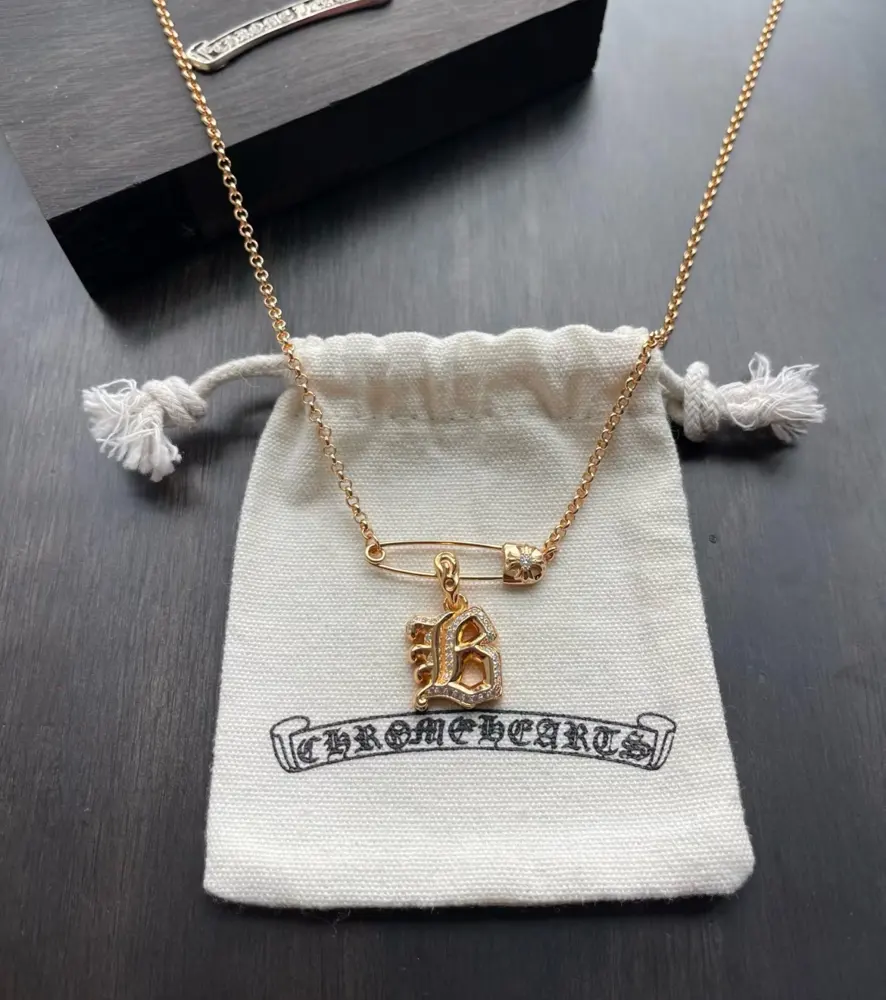 Chrome Hearts diamond necklace