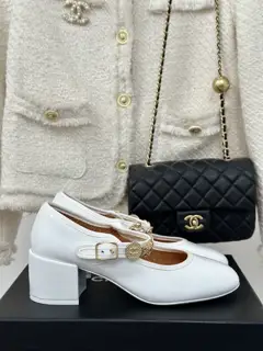 Chanel Milan catwalk Mary Jane shoes