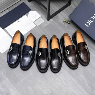 Dior business casual slip-on shoes
