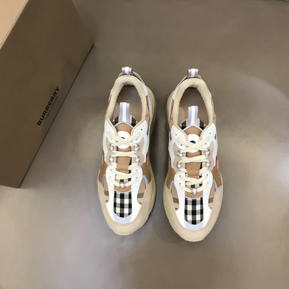 BURBERRY Men’s height-increasing sneakers