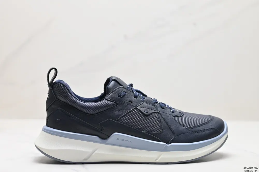 ecco synthetic leather mesh breathable fashionable and comfortable low-top cushioning 830784