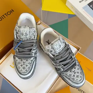 Louis Vuitton Trainer series of worn-out sneakers