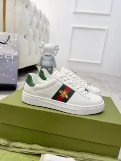 Gucci white shoes