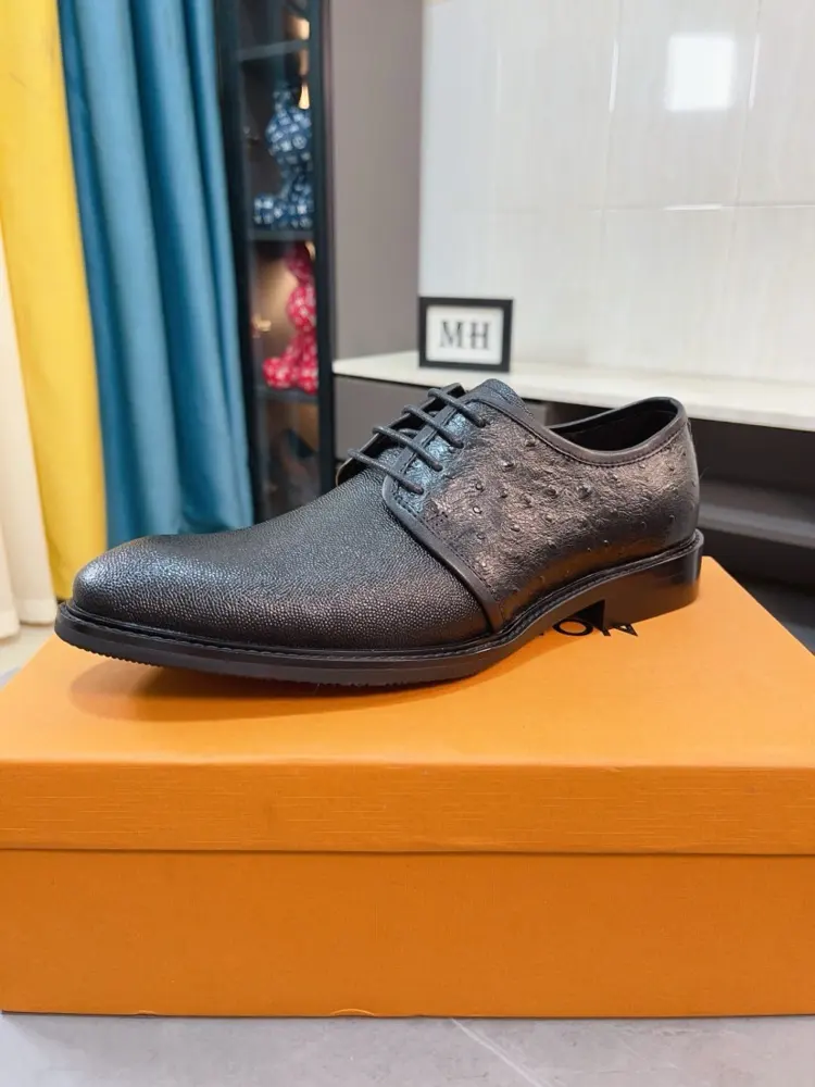 Louis Vuitton new open-edge pigskin shoes