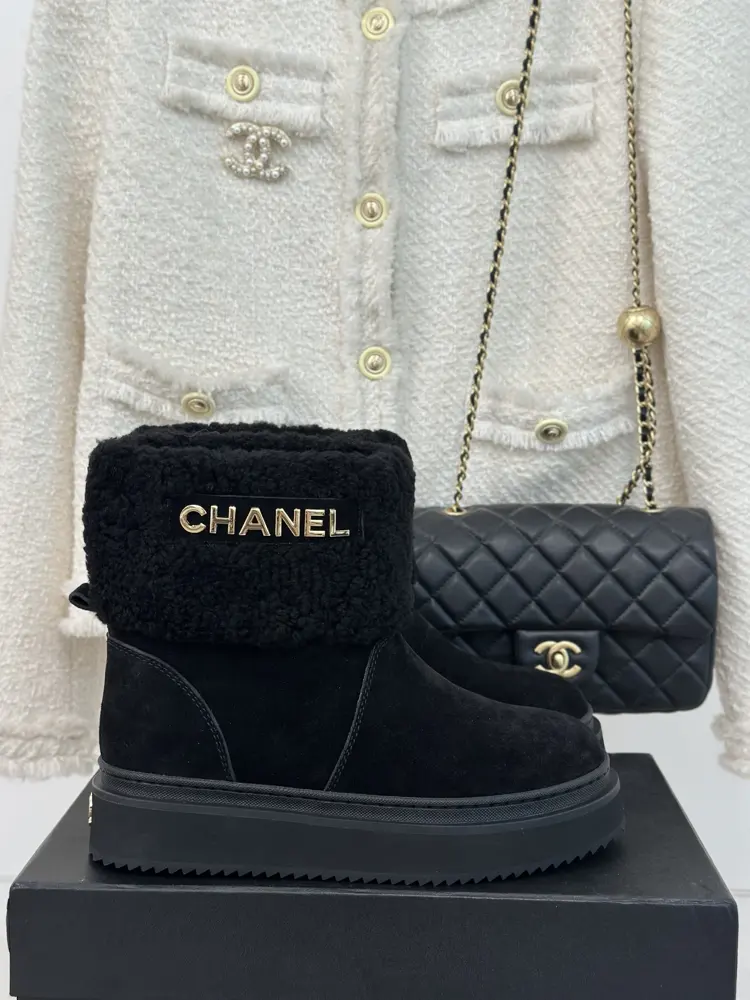 Chanel Snow Boots
