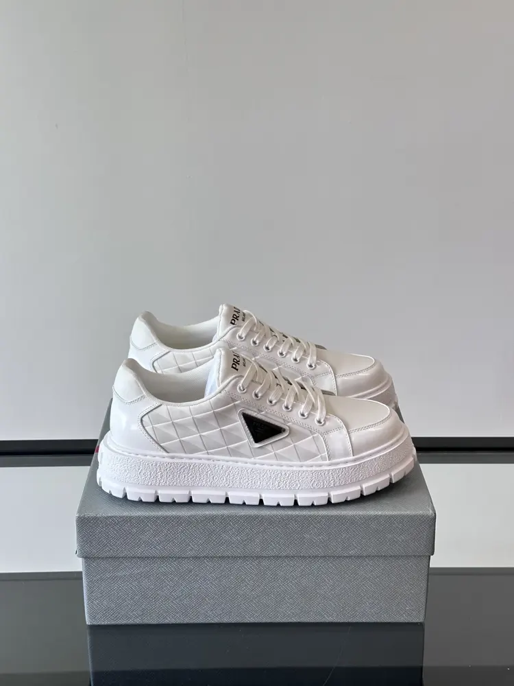 Prada thick-soled casual sneakers