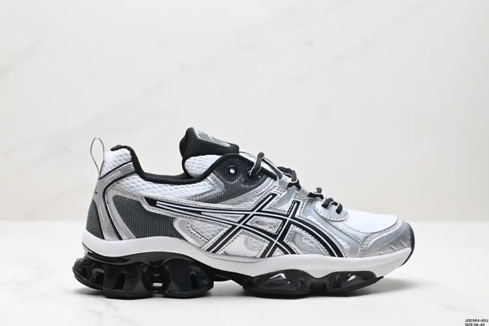 Asics Gel-Quantum Kinetic Retro Casual Sports Shoes Thick-soled Height-enhancing Daddy Shoes 1203A270-201