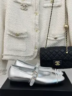 Chanel Milan catwalk Mary Jane shoes