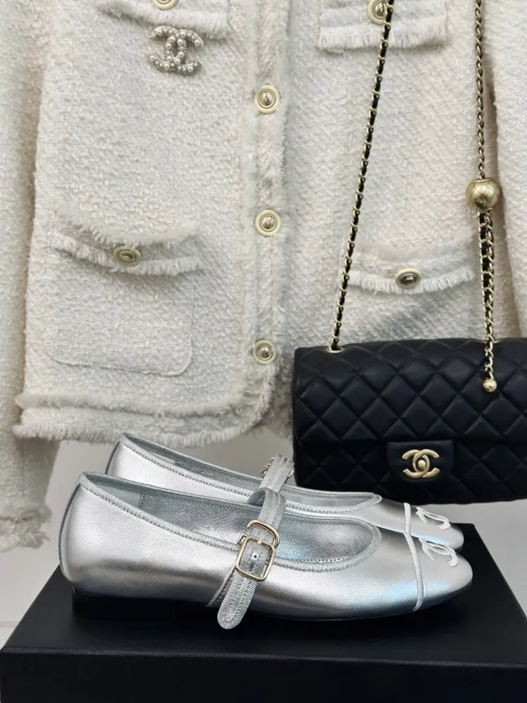 Chanel Milan catwalk Mary Jane shoes