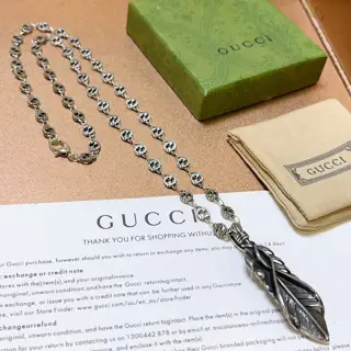 The latest Gucci necklace with a higher-end chain