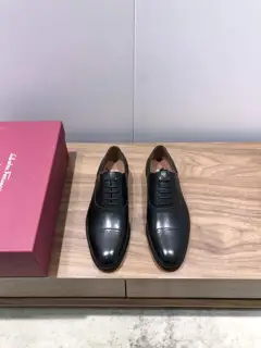 Salvatore Ferragamo men’s leather shoes