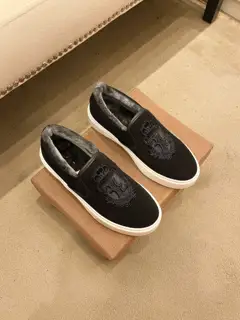 Gucci casual shoes imported cowhide with sheepskin lining + original wear-resistant