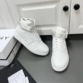 Givenchy G4 high-top series cow leather casual sports shoes