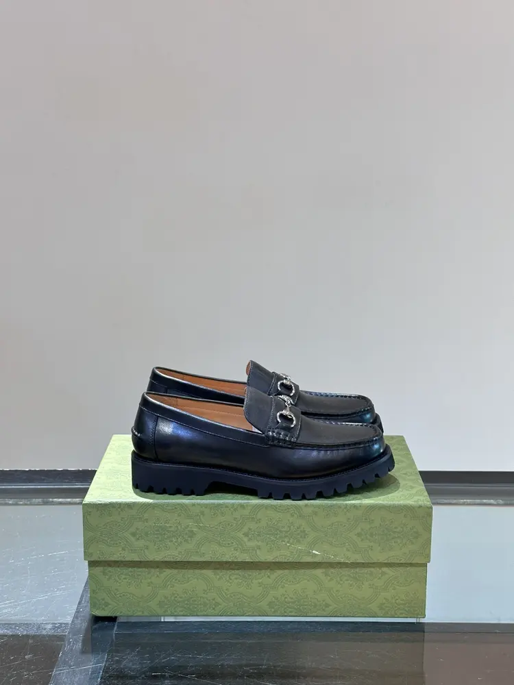 Gucci formal casual leather shoes