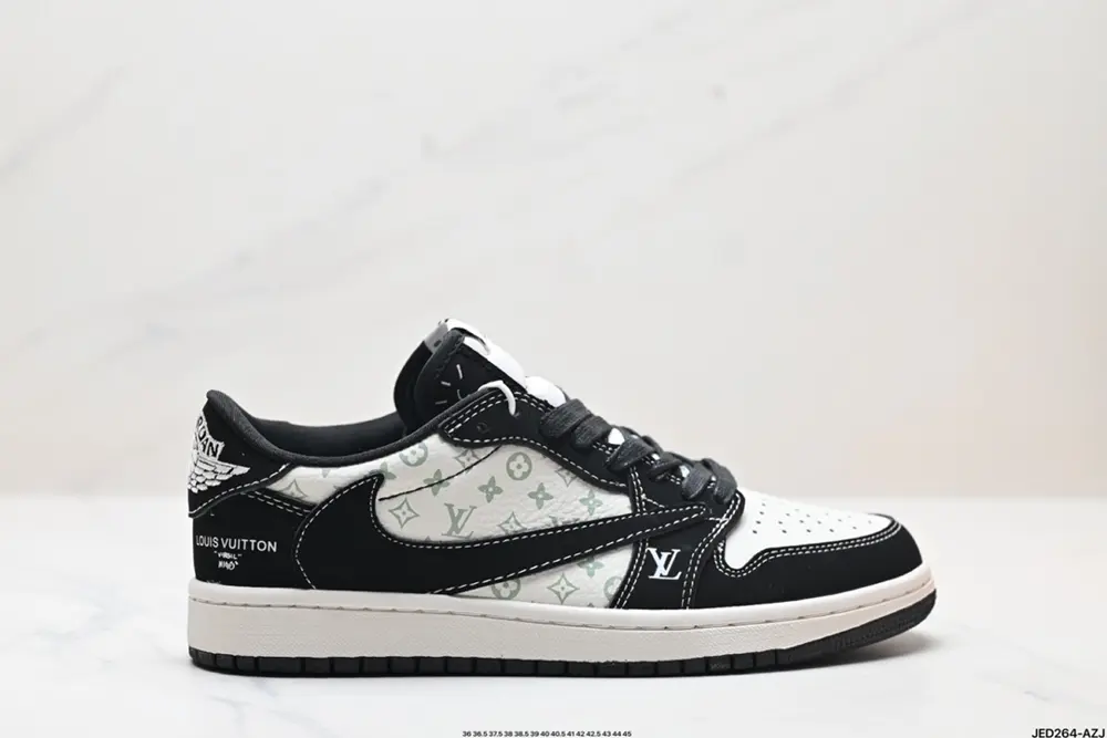 Nike AJ1 Travis Scott x Air Jordan 1 ” Reverse Mocha “AJ1 Joe 1 TS Lightning Joint Hook LX1988-200