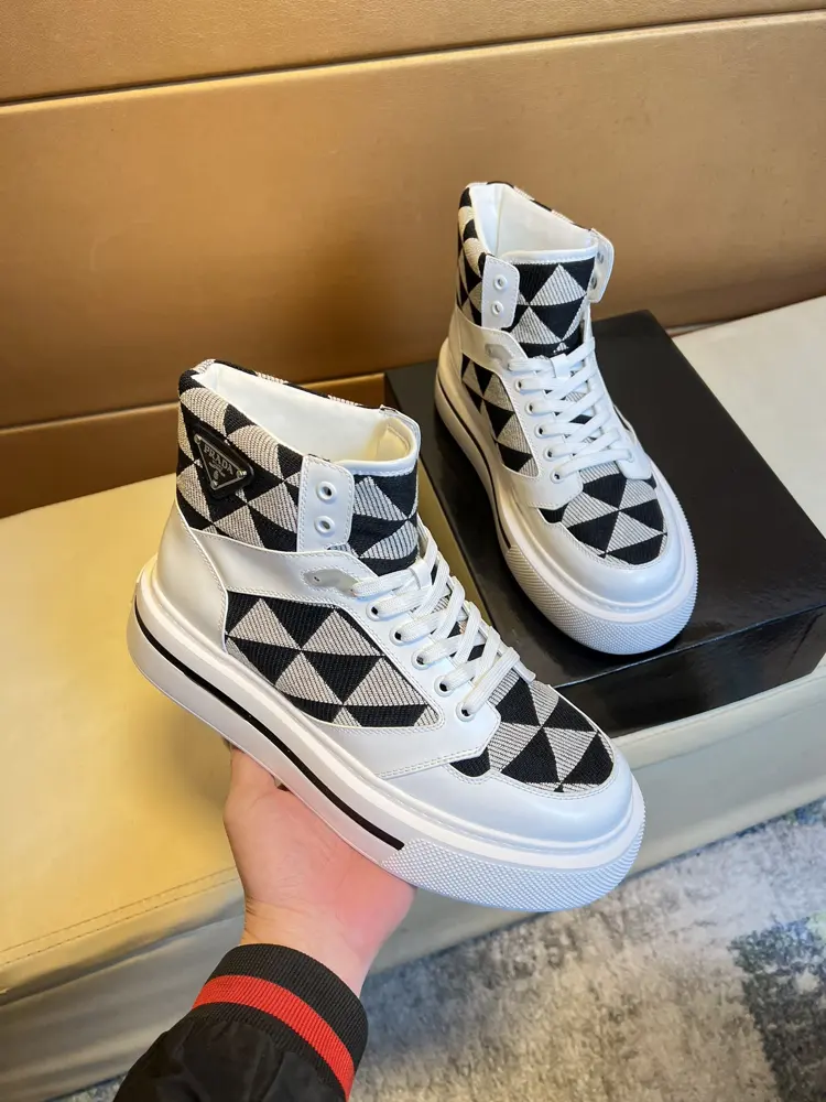 Prada high-top casual shoes