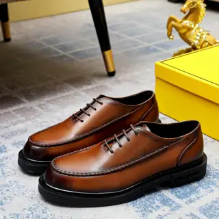 FENDI’s latest men’s formal leather shoes Classic series not to be missed The