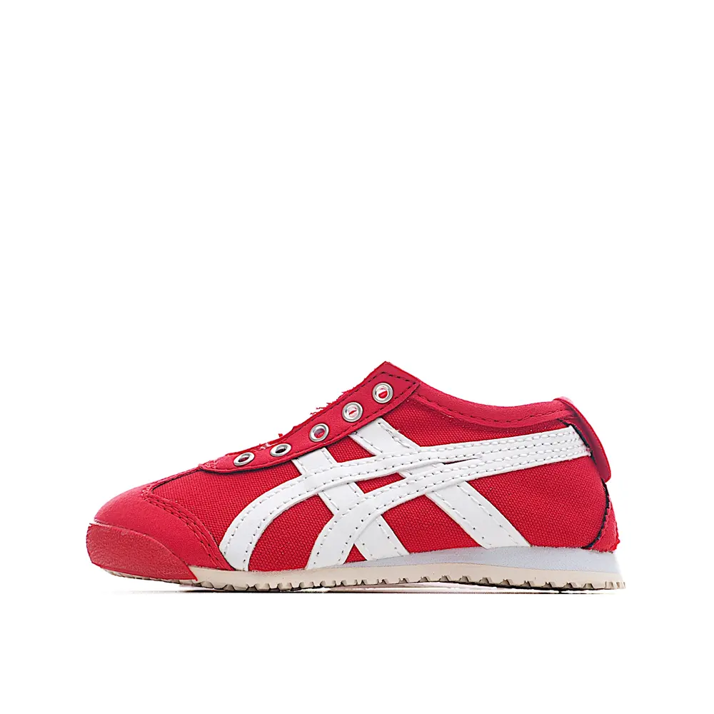 Asics children’s canvas slip-on shoes