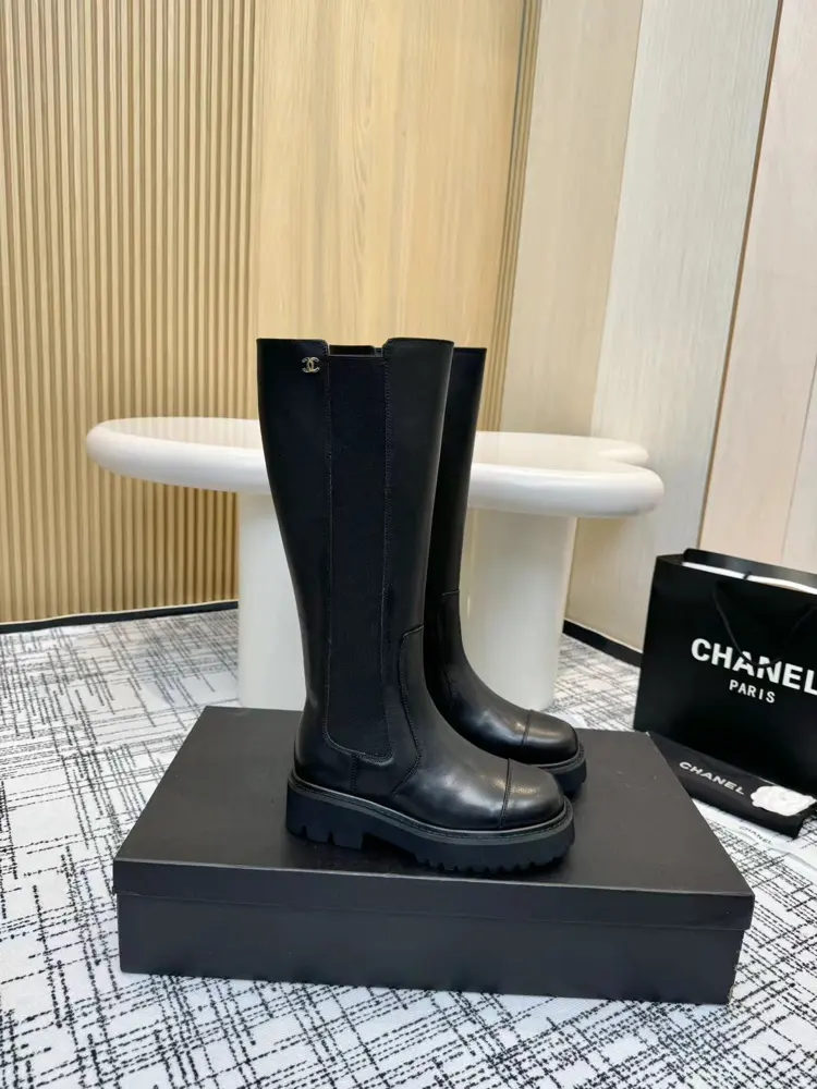 Chanel Thick-soled Knight Boots