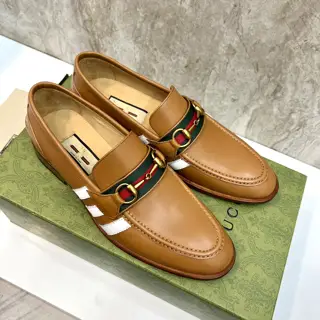 Gucci x Adidas men’s fashion casual leather shoes