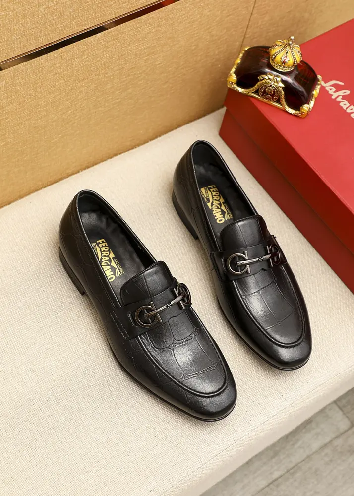 Salvatore Ferragamo casual leather shoes