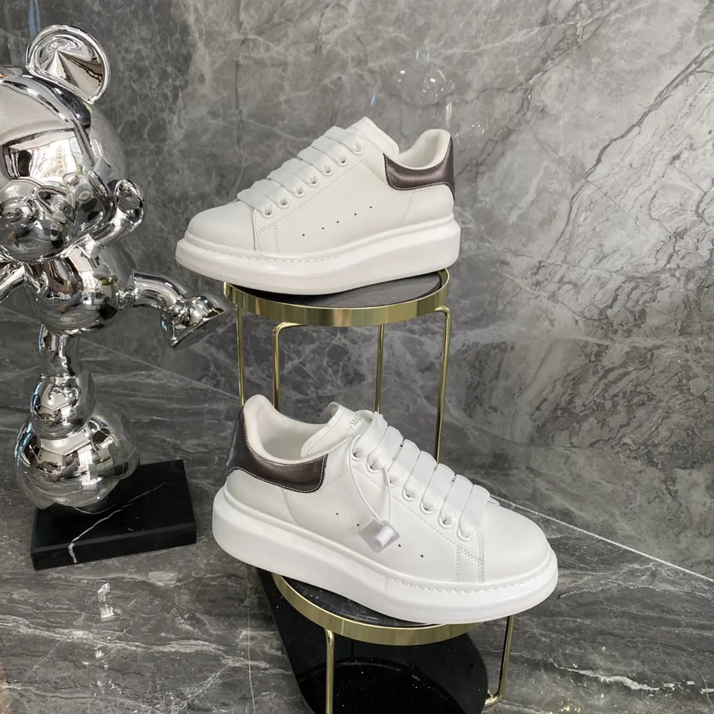 Alexander McQueen white shoes