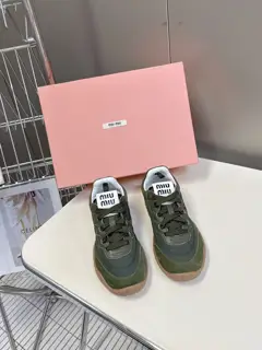 MIUMIU Biscuit Shoes Forrest Gump Shoes Casual Sneakers