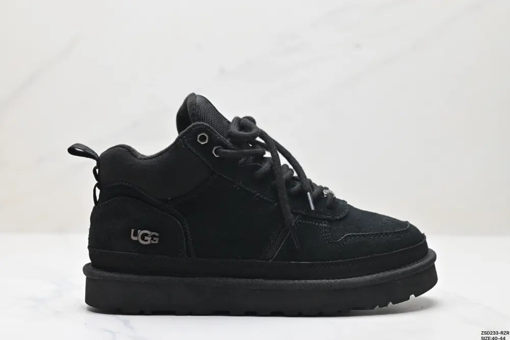 UGG fashionable and versatile commuting trend wear-resistant mid-cut thick and warm snow