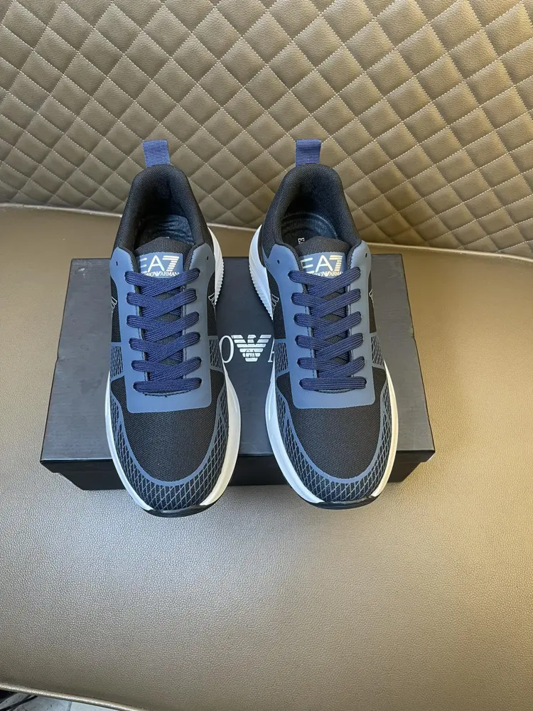 Armani casual sports shoes. Upper