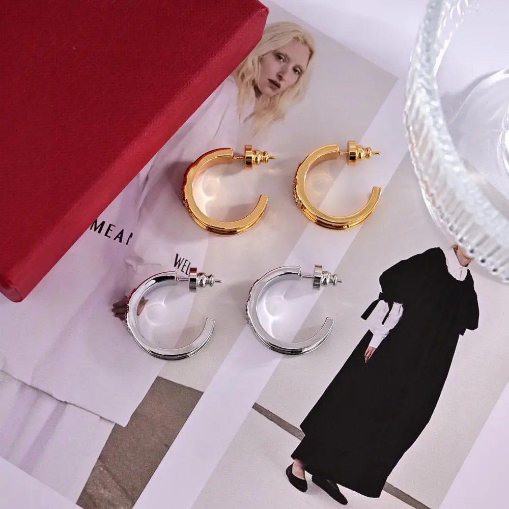 Louis Vuitton Valentino earrings