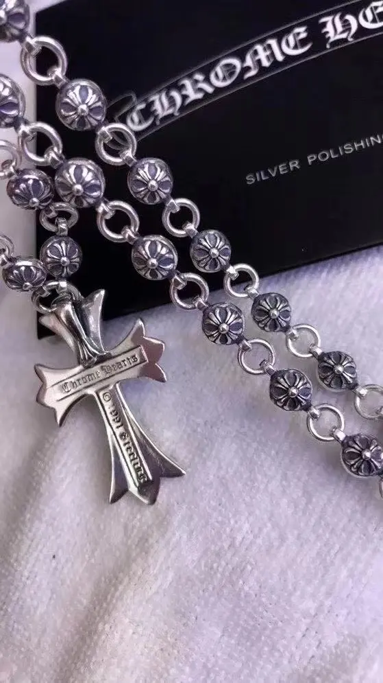 Chrome Hearts Cross Pendant Cross Vintage Necklace