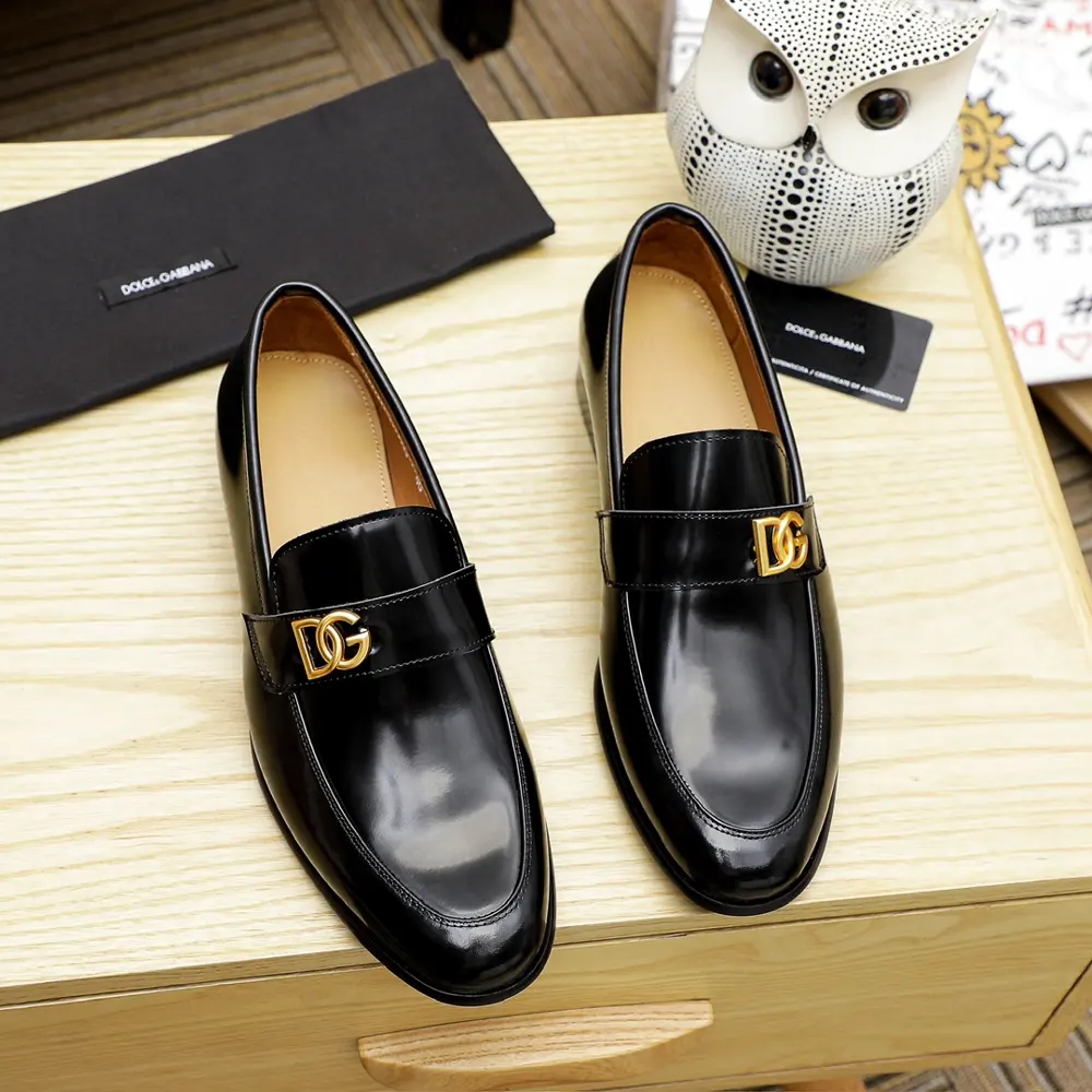 Dolce & Gabbana Dolce&Gabbana fashion casual slip-on shoes Official website original 1:1