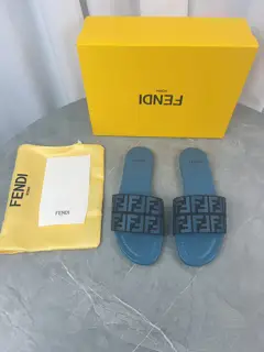 Fendi flat slippers