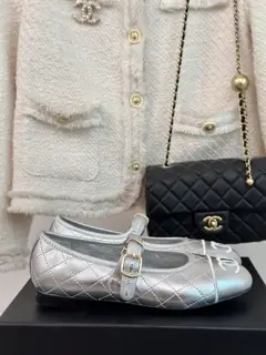Chanel Milano fashion show Mary Jane shoes