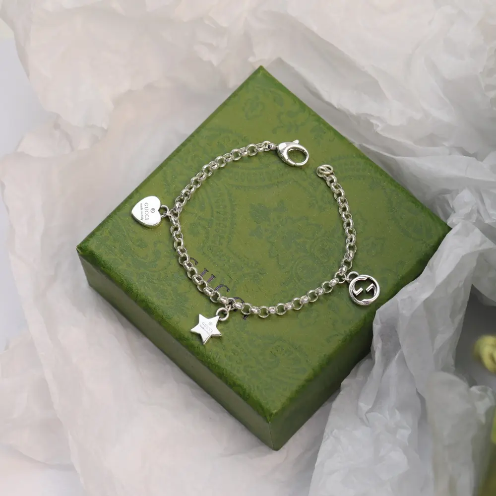 Gucci The new GG round bead chain is re-appeared on the bracelet