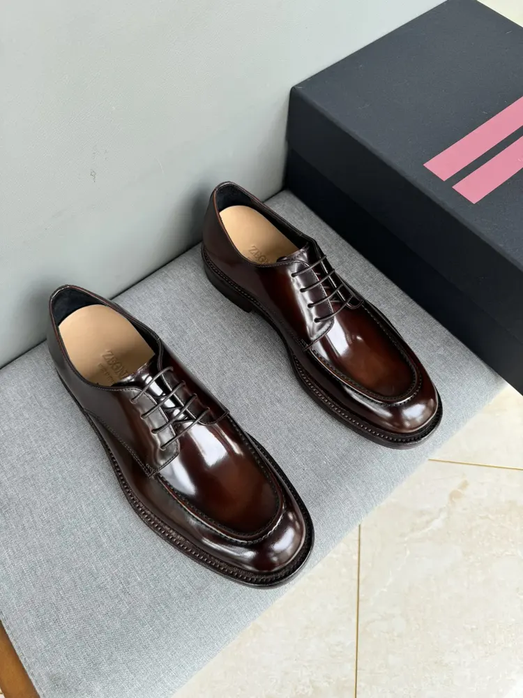 ZEGNA formal leather shoes