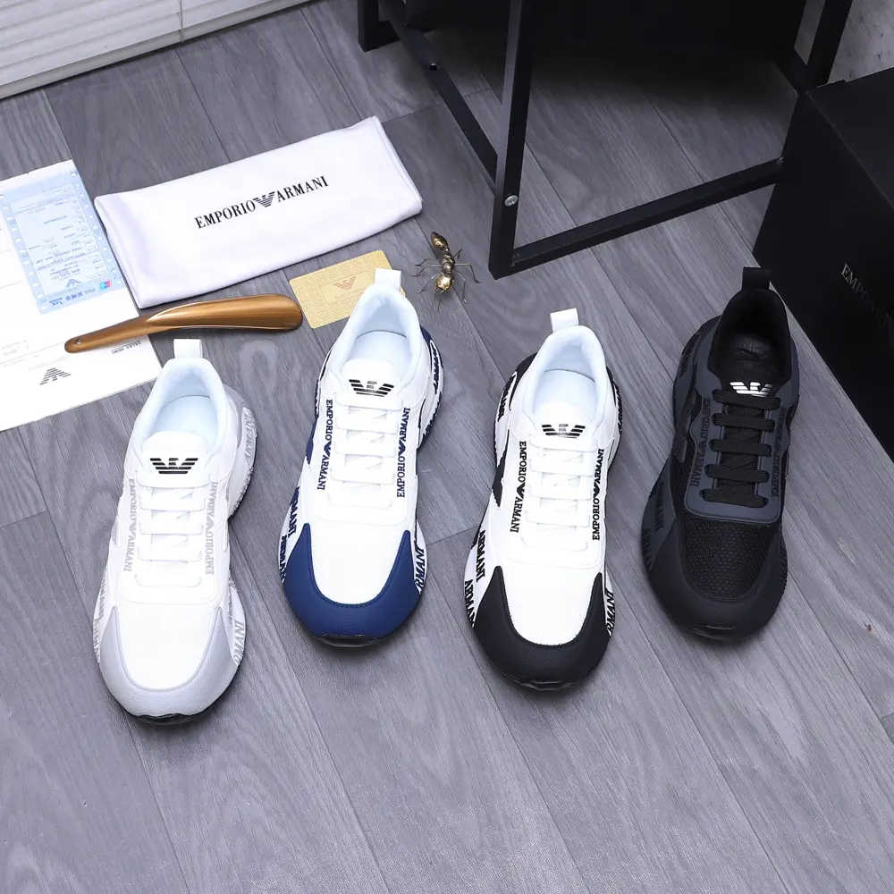 Armani closed-soled casual shoes