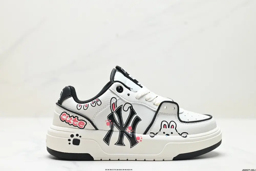 MLB Big Ball Chunky A Running Thick-soled Daddy Thick-soled Casual Sports Jogging Shoes 3ASXCA12N