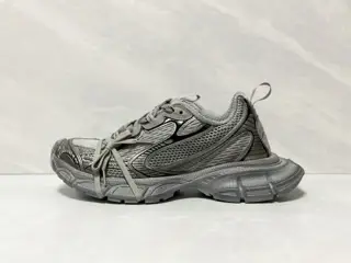 Balenciaga 3XL mesh lace-up distressed low-top dad shoes for men and women