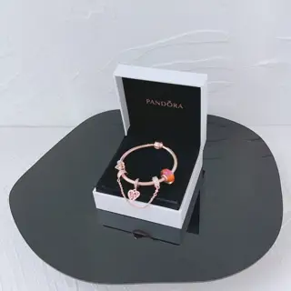 Pandora Rose Elegant Love Bracelet Set