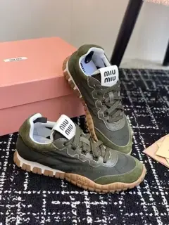 MiuMiu Spring and Summer New Biscuit Shoes Forrest Gump Shoes Casual Sports Shoes