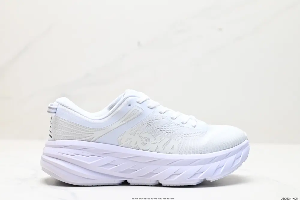 HOKA ONE W BONDI 7 Shawn Yue Same Style Functional Cushioning Running Shoes 1110518