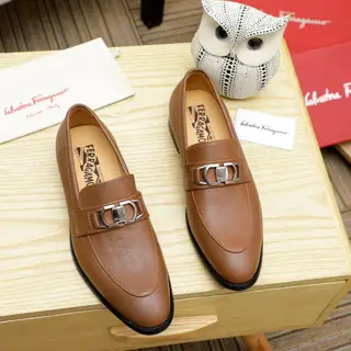 Salvatore Ferragamo casual slip-on shoes Official website original 1:1 mold