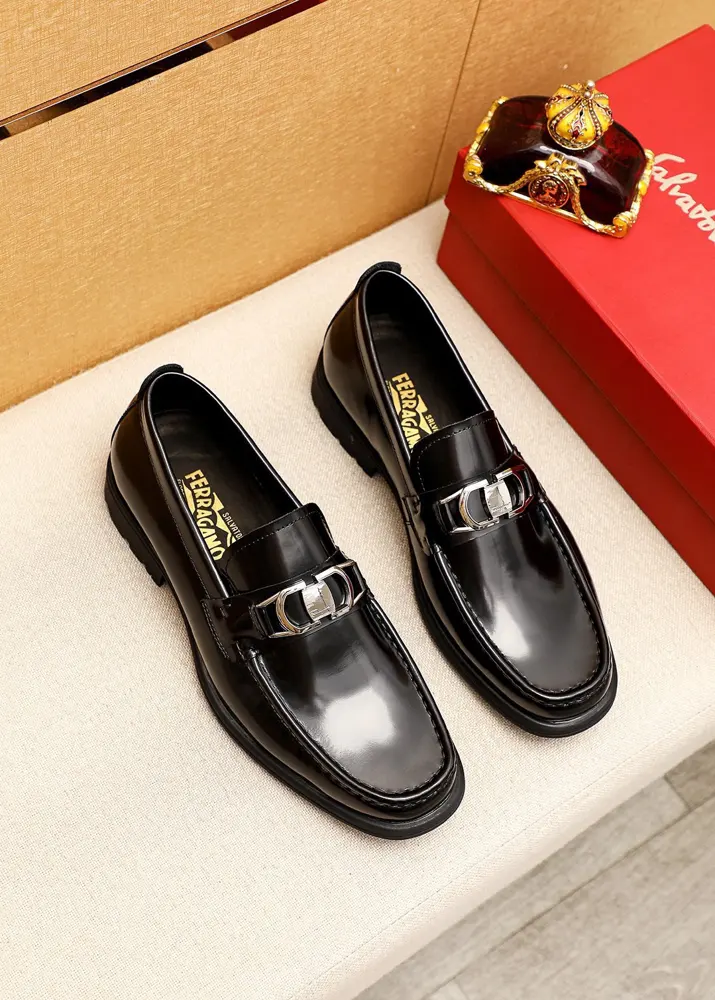 Salvatore Ferragamo casual leather shoes