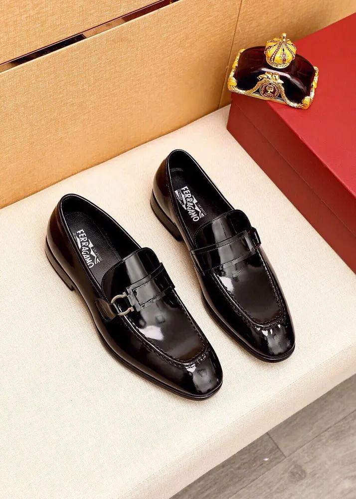 Salvatore Ferragamo casual leather shoes