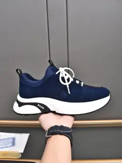 BOSS men’s casual sports shoes. The upper